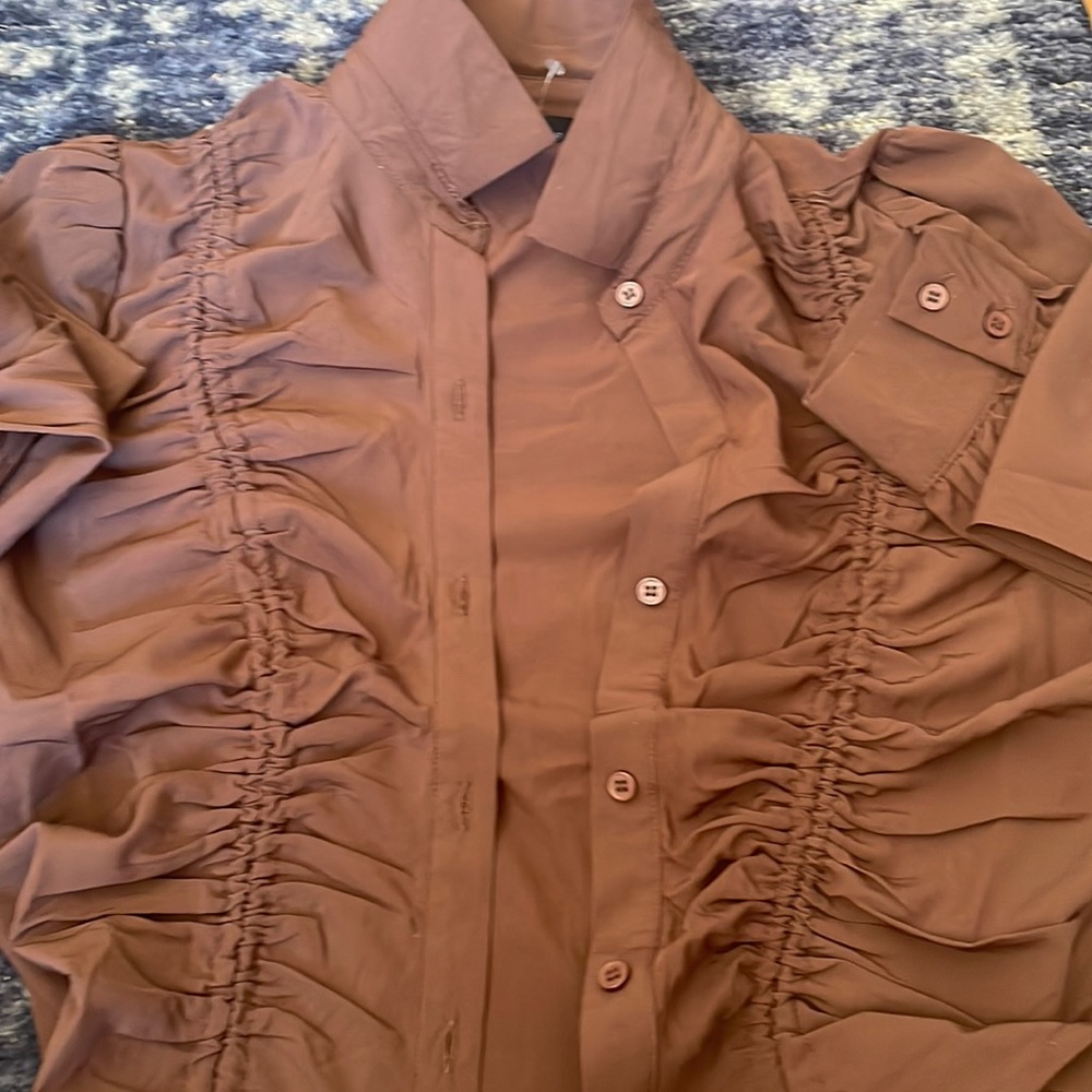 Brown button up from Ross